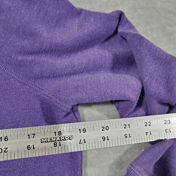 PINK Victoria's Secret Jacket Womens Small Purple Track Stretch Sports Full Zip - Picture 3 of 10